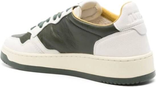 Autry Lage Sneakers met Medialist Design Green Heren