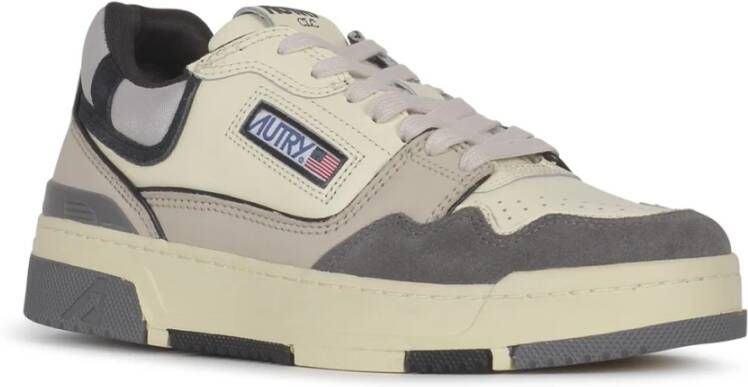 Autry Lage Sneakers voor Mannen Beige Heren