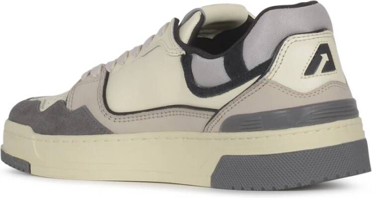 Autry Lage Sneakers voor Mannen Beige Heren