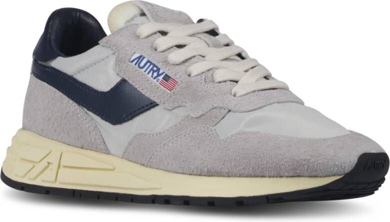 Autry Lage Sneakers voor Mannen Gray Heren