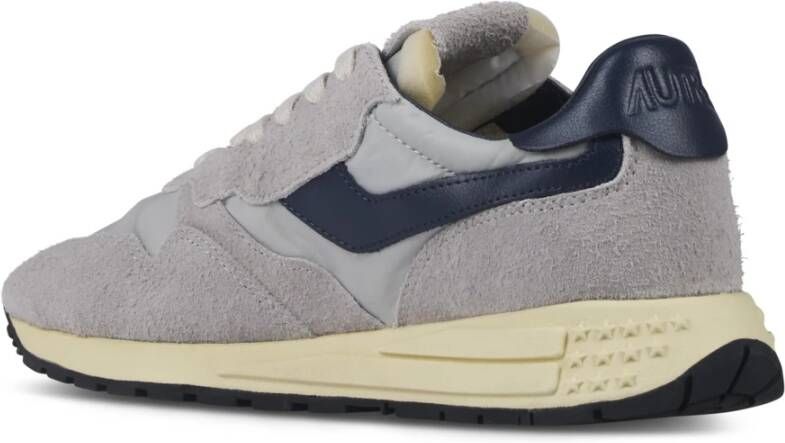 Autry Lage Sneakers voor Mannen Gray Heren