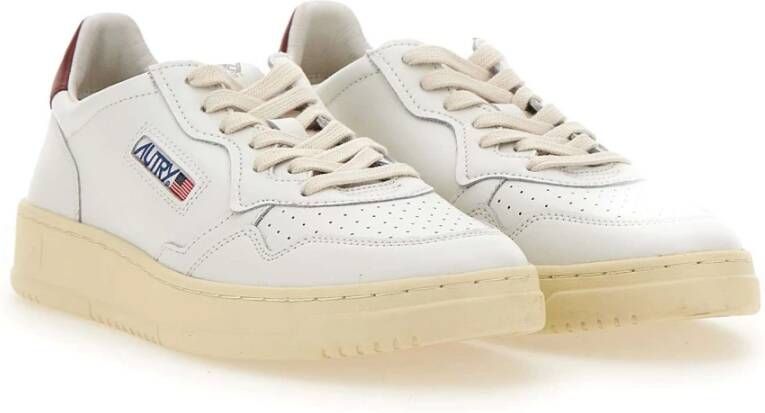 Autry Lage Sneakers voor Mannen White Heren