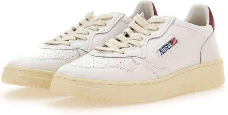 Autry Lage Sneakers voor Mannen White Heren