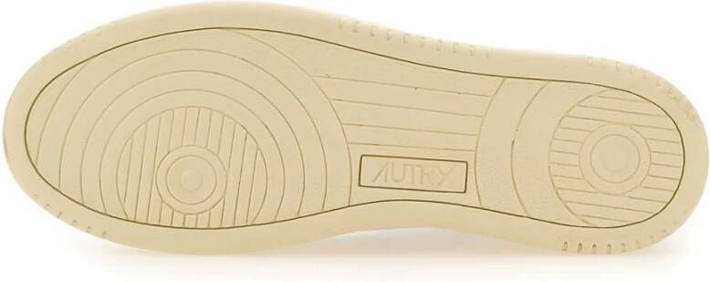 Autry Lage Sneakers voor Mannen White Heren