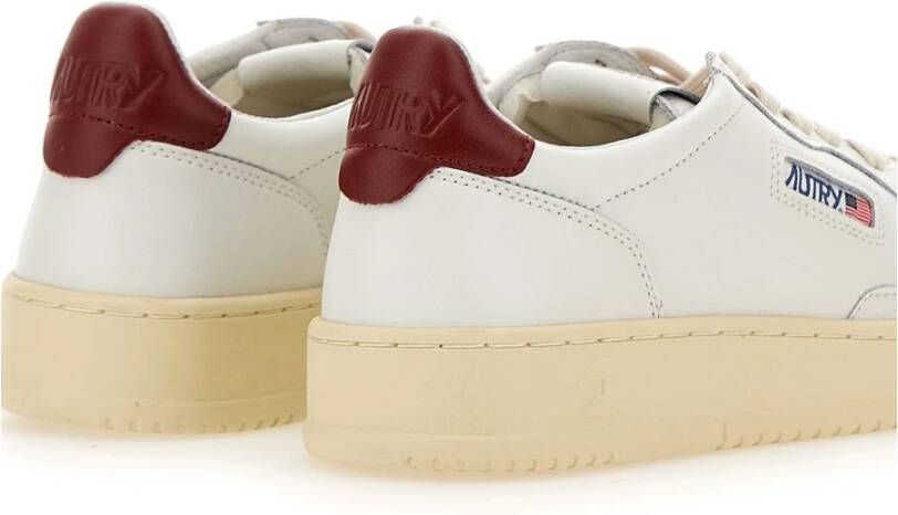 Autry Lage Sneakers voor Mannen White Heren