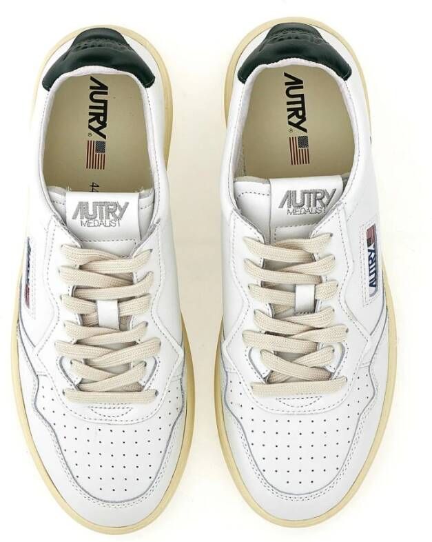 Autry Lage Sneakers White Heren