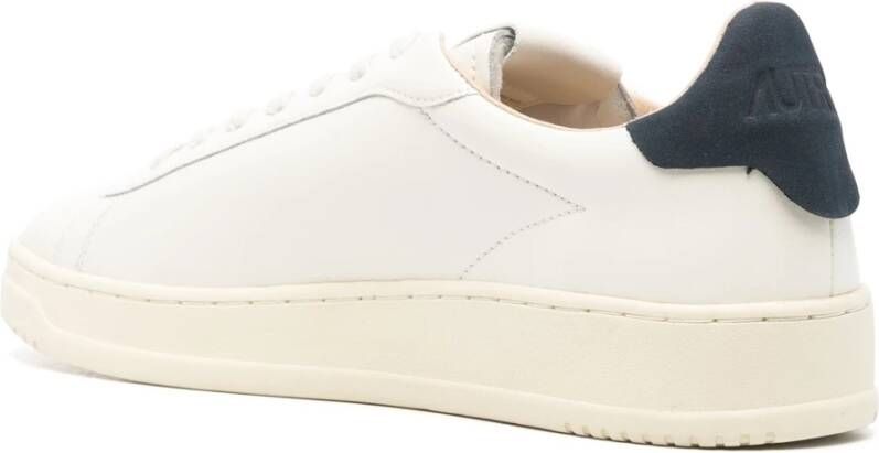 Autry Lage Sneakers Wit Room Blauw White Heren