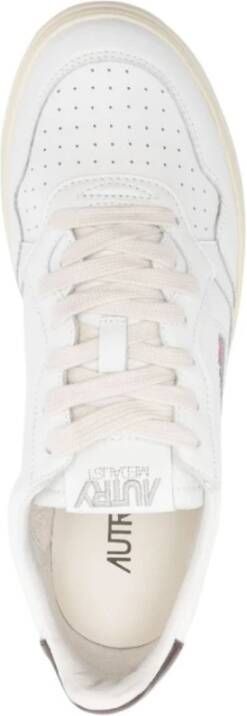 Autry Lage Sneakers Wit Bruin White Heren