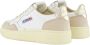 Autry Witte Gouden Sneakers met Geperforeerde Details White Dames - Thumbnail 61