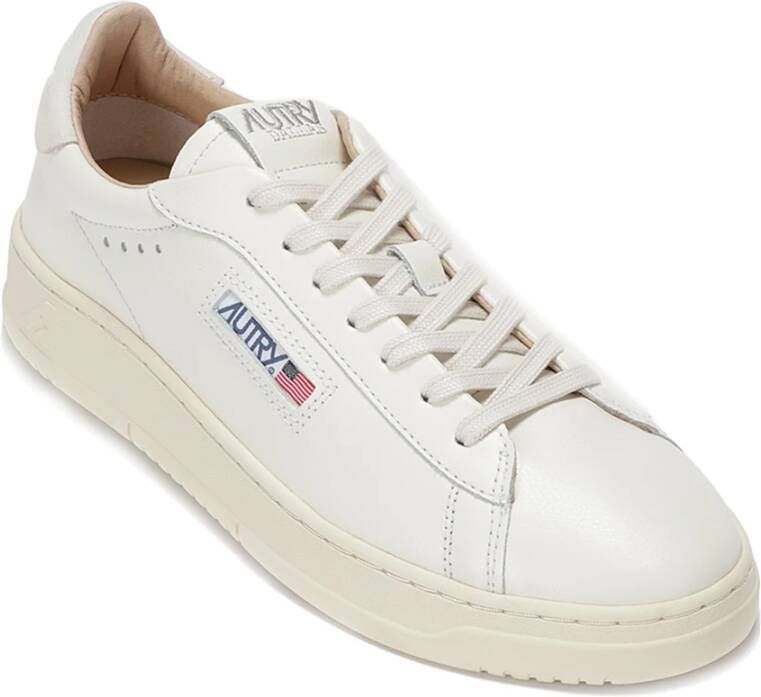 Autry Lage Top Dallas Trainers White Heren