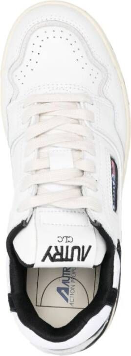 Autry Lage Top Leren Sneakers White Dames