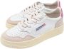 Autry Lage Top Leren Sneakers Wit Bubble White Dames - Thumbnail 3