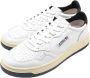 Autry Lage Top Leren Sneakers Wit Zwart White Heren - Thumbnail 3