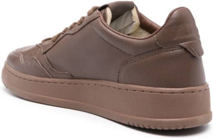 Autry Lage Top Sneakers Medialist Patridge Brown Heren