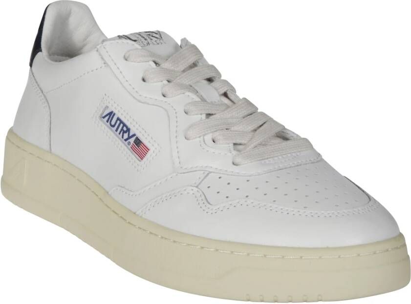 Autry Lage Top Sneakers voor Mannen White Heren