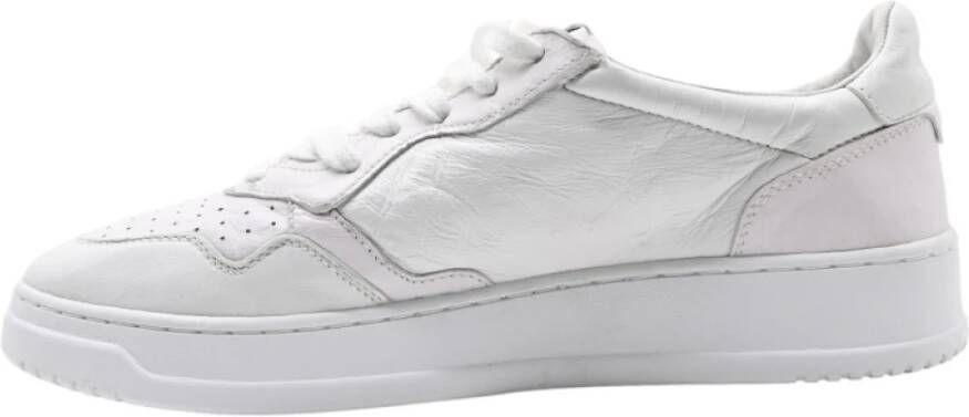 Autry Lage Top Solid Geit Sneakers White Heren