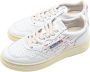 Autry Lage Top Wit Rood Sneakers White Dames - Thumbnail 3