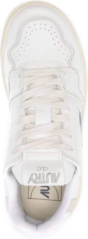 Autry Lage Top Witte Sneakers White Dames