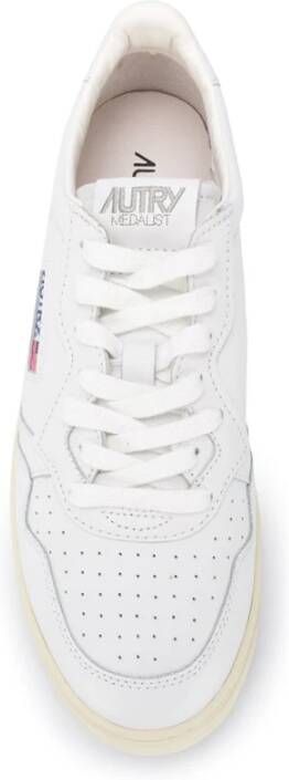 Autry Lage Top Witte Sneakers White Heren