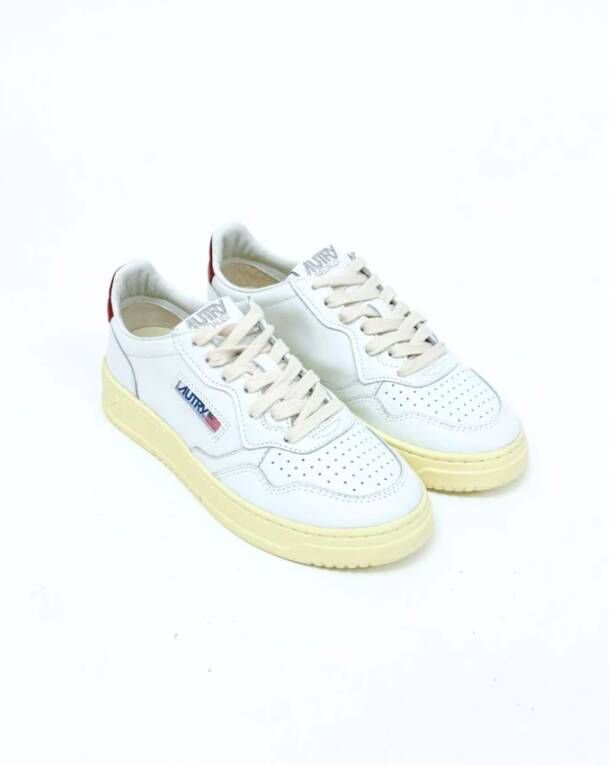 Autry Lage Vrouw Medalist Sneakers White Dames