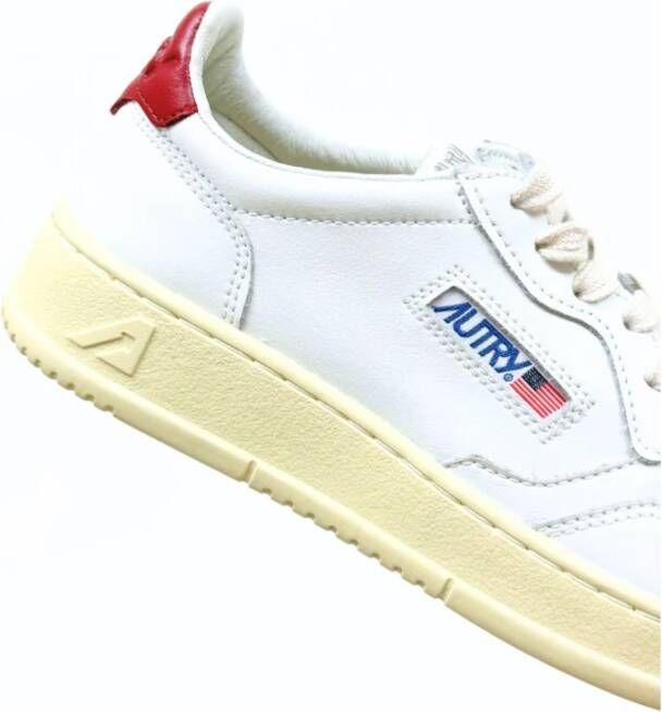 Autry Lage Vrouw Medalist Sneakers White Dames