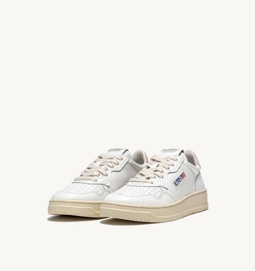 Autry Lage Vrouw Medalist Sneakers White Dames