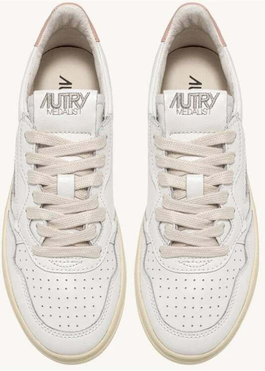 Autry Lage Vrouw Medalist Sneakers White Dames