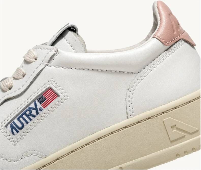 Autry Lage Vrouw Medalist Sneakers White Dames