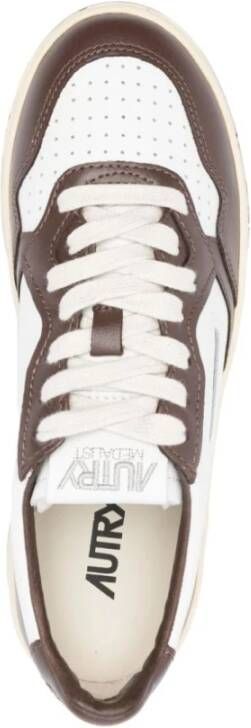 Autry Lage Witte Dames Sneakers Multicolor Dames