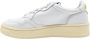 Autry Lage Witte Leren Sneakers White Dames - Thumbnail 2