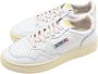 Autry Lage Witte Leren Sneakers White Dames - Thumbnail 3