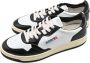 Autry Lage Zwarte Leren Sneakers White Heren - Thumbnail 3