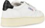 Autry Lage Zwarte Tab Sneakers in Wht Black White Dames - Thumbnail 3