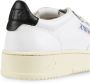 Autry Lage Zwarte Tab Sneakers in Wht Black White Dames - Thumbnail 4