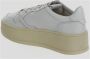 Autry Leren Lage Platform Sneakers White Dames - Thumbnail 11