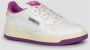 Autry Leren Lage Sneakers met Suède Details White Dames - Thumbnail 2