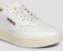 Autry Leren Lage Sneakers met Suède Details White Dames - Thumbnail 3