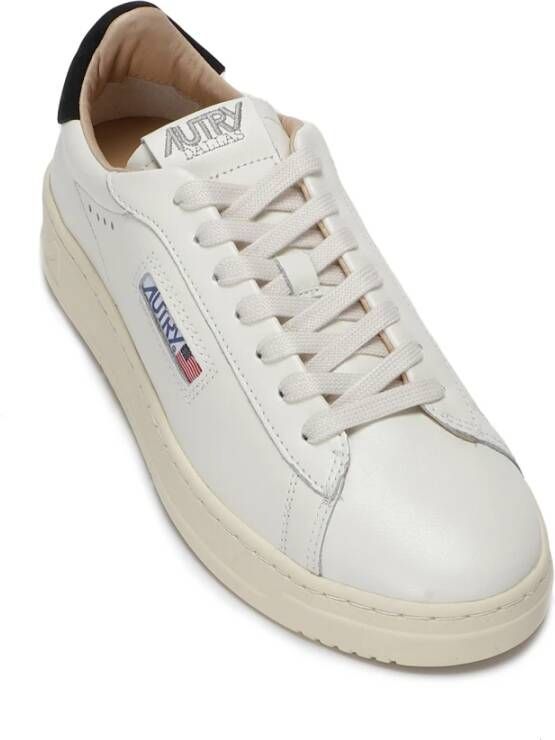 Autry Leren Logo Sneakers White Heren