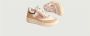 Autry Leren Mesh Sneakers Beige Heren - Thumbnail 5