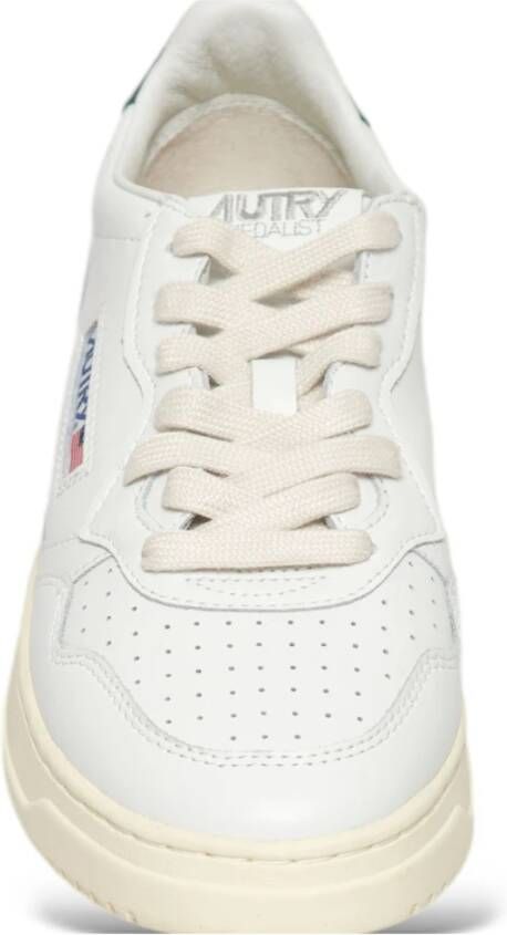 Autry Leren Mountain Tab Schoenen White Heren