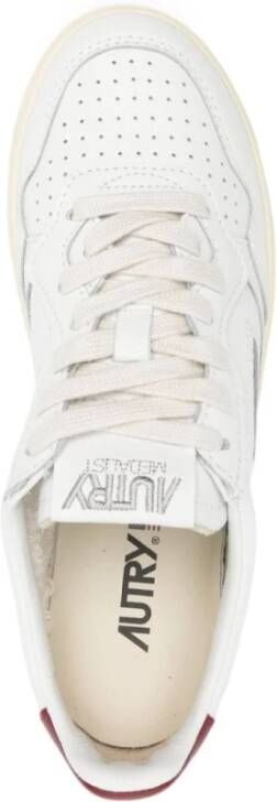 Autry Leren Panel Sneakers White Dames