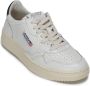 Autry Witte Leren Sneakers met Geperforeerde Tip White - Thumbnail 18