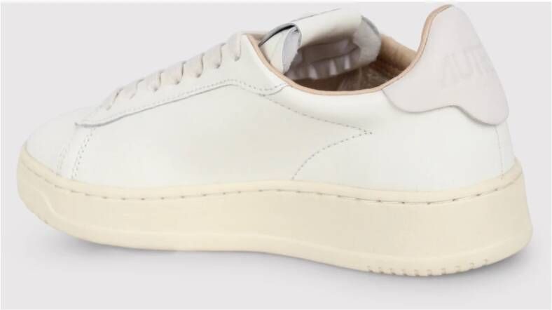 Autry Leren Sneakers met Logopatch White Dames