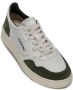 Autry Vintage Medalist Leren Sneakers Groen Wit White Dames - Thumbnail 2