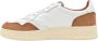 Autry Leren Sneakers voor Heren met Witte en Karamel Details White Heren - Thumbnail 2