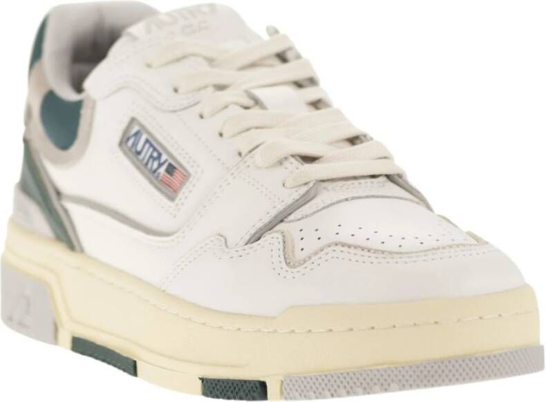 Autry Leren Sneakers White Heren