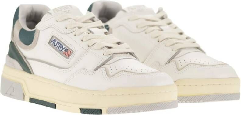 Autry Leren Sneakers White Heren