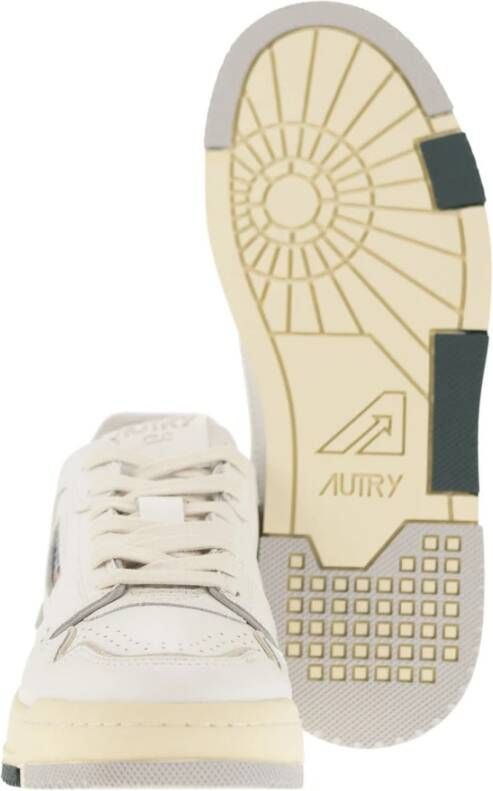 Autry Leren Sneakers White Heren