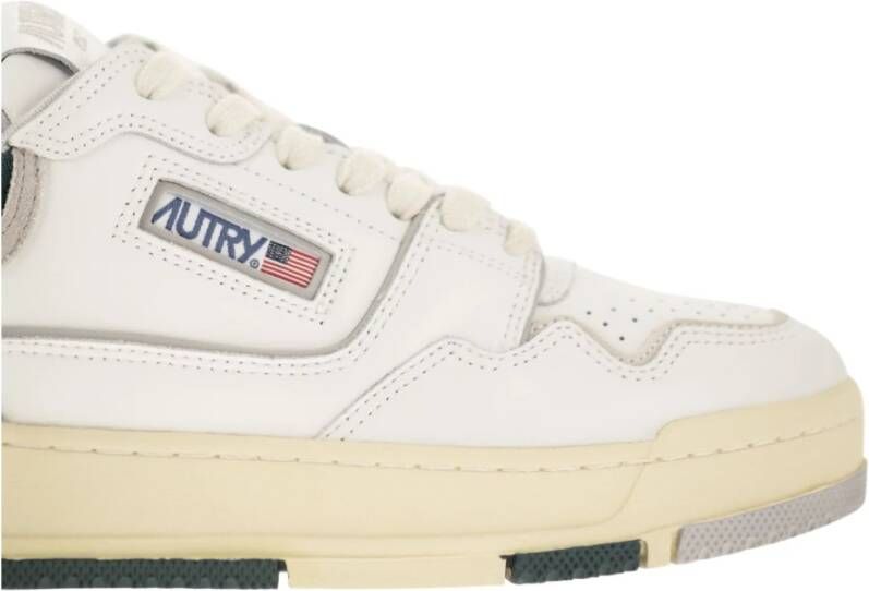 Autry Leren Sneakers White Heren