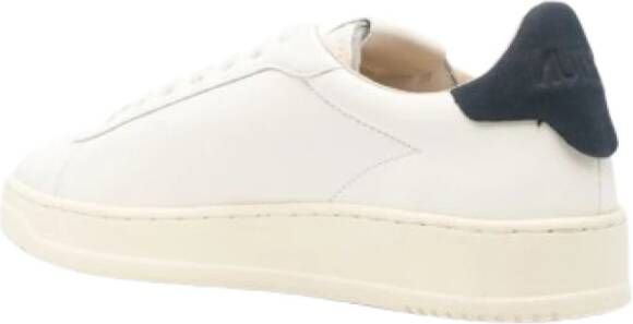 Autry Logo-appliqué leren sneakers White Heren